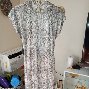 Vintage snakeskin disco dress size M
